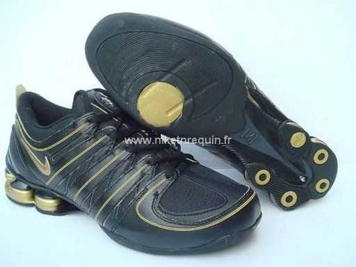 Noir Et Or Nike Shox R5